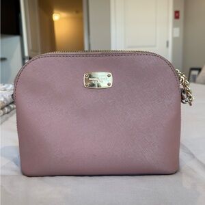 Michael Kors Dome Leather Crossbody Bag